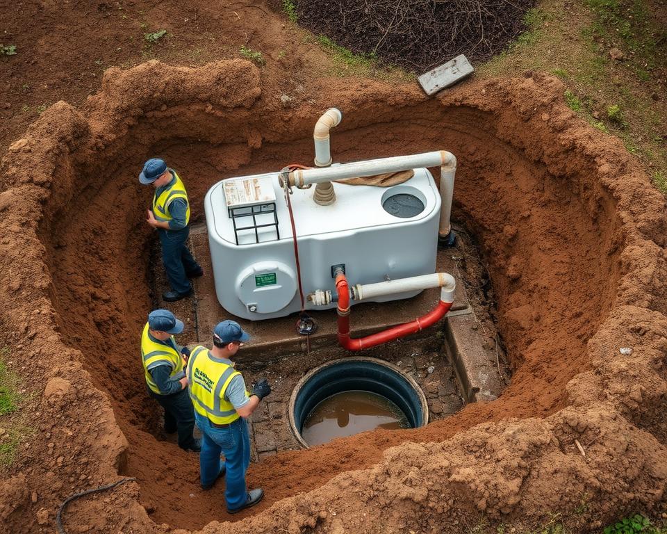 septic tank pumping Northridge