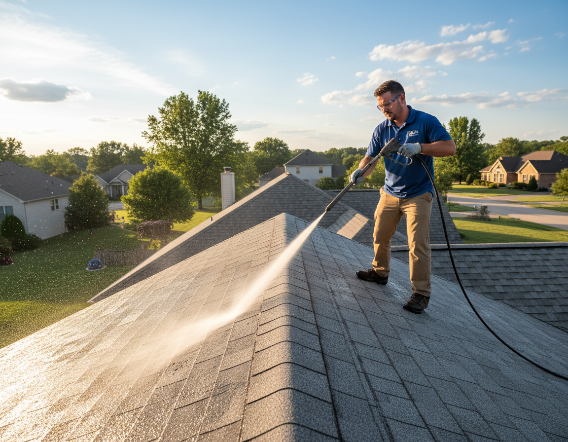 Westerville Roof Washing And Algae Removal